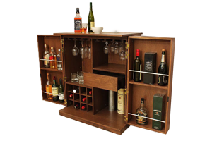 Built in Bar Cabinet