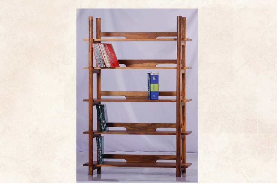 Urbane Book Shelf in Wood Crust Finish