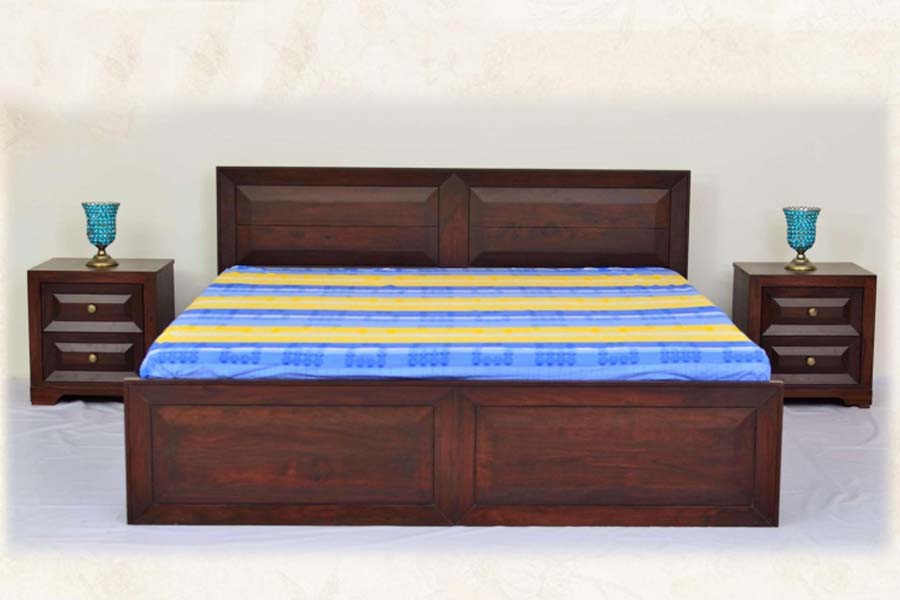 Boston King Size Bed With Hydraulic Storage