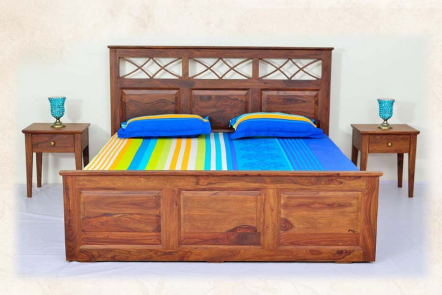 Enticer King Size Bed With Hydraulic Storage