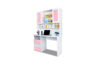 French Study Table - Pink