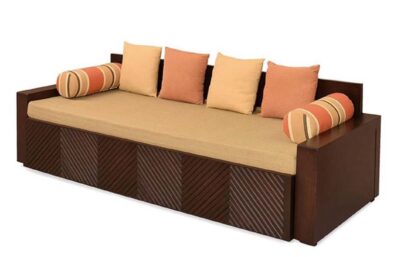 Sofa Cum Bed With Moldings M2