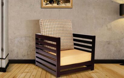 Ginger Contemporary 1 Seater Sofa