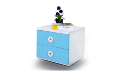 Prism Bedside Table - Blue