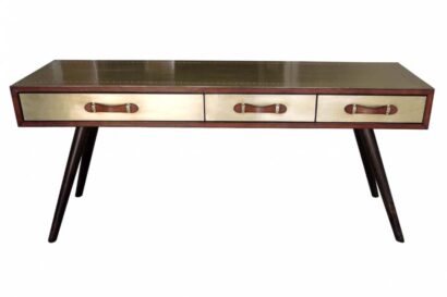 Brass Console Table