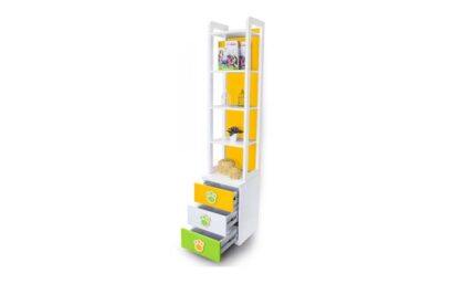 Panda Bookcase - Yellow / Green