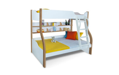 Columbia Bunk Bed - Oak