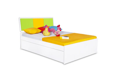 Young America Queen Size Bed - Yellow/Green
