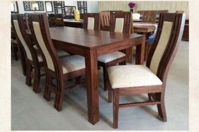 Passion Dining Set in Fine Walnut Finish