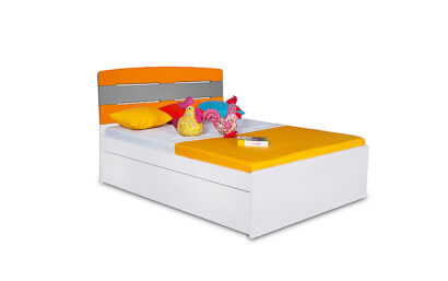 Solo Single Bed - Orange