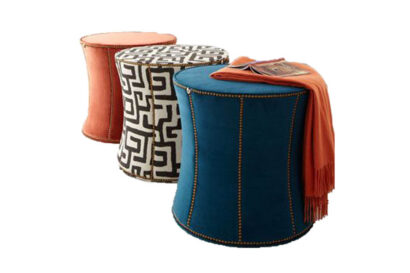 Studded Luxury Poufs