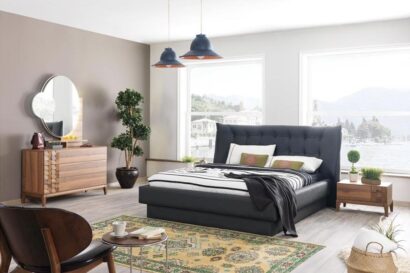Berrak Bed With Side Tables