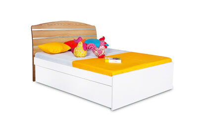 Country Collection Queen Size Bed - Oak