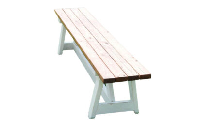Solid Oak Farmhouse Bench