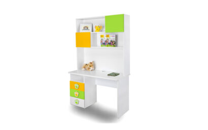 Panda Study Table - Yellow / Green