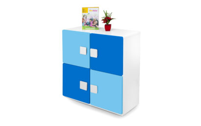 Two Layer Bookcase - Blue