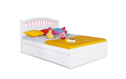 French Queen Size Bed - Pink