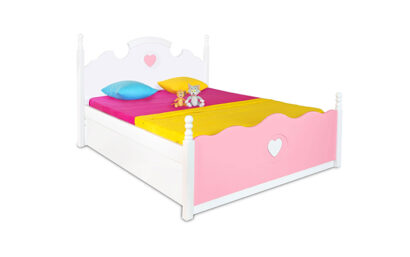 Victoria Single Size Bed - Pink