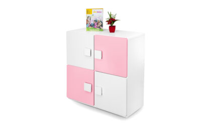 Two Layer Bookcase - Pink
