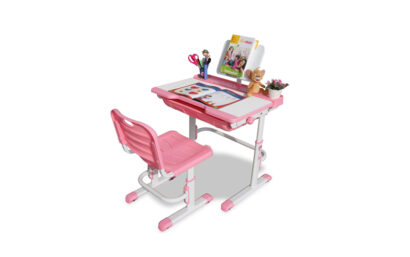 Study Table & Chair Set - Pink