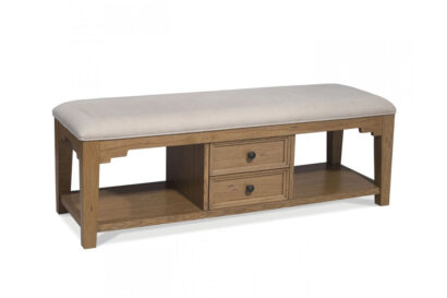 Offset Bench with Storage