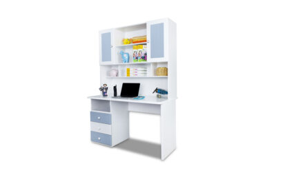 French Study Table - Blue