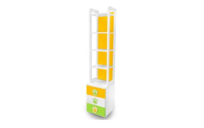 Panda Bookcase - Yellow / Green
